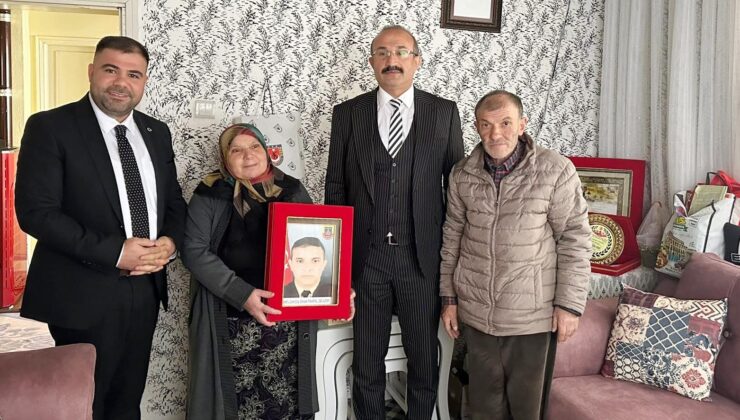 Şehit Yakınları ve Gazi Ziyaretleri Devam Ediyor