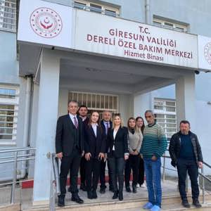 İl Müdürümüz Hizmet Aldığımız Kuruluşlardan Olan Özel Dereli Engelli Bakım Merkezini Ziyaret Etti - fotoğraf 7