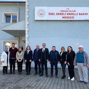 İl Müdürümüz Hizmet Aldığımız Kuruluşlardan Olan Özel Dereli Engelli Bakım Merkezini Ziyaret Etti - fotoğraf 1