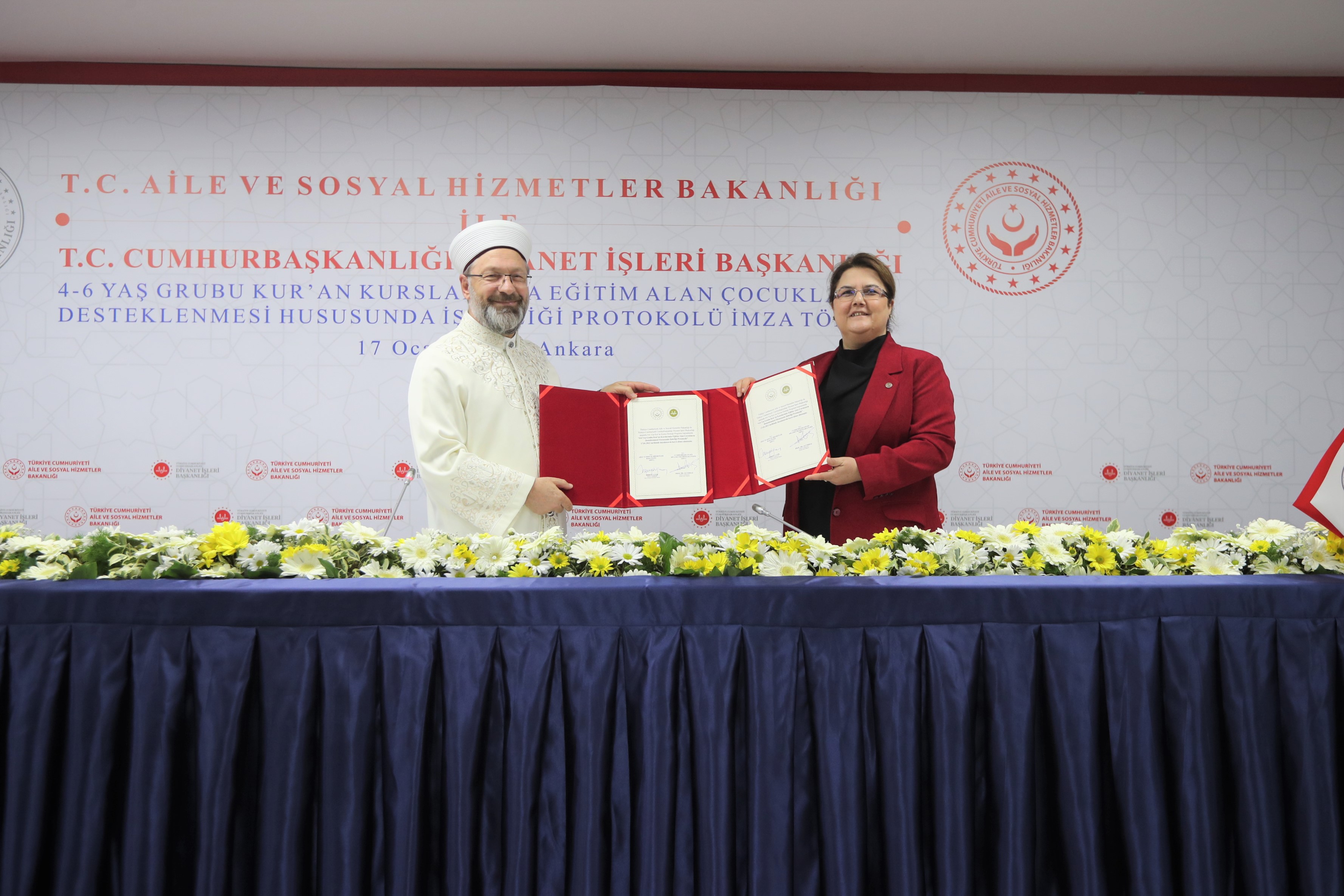 Bakanlığımız ile Diyanet İşleri Başkanlığı arasında "4-6 Yaş Kur’an Kursu Desteği Programı" Protokolü İmzalandı