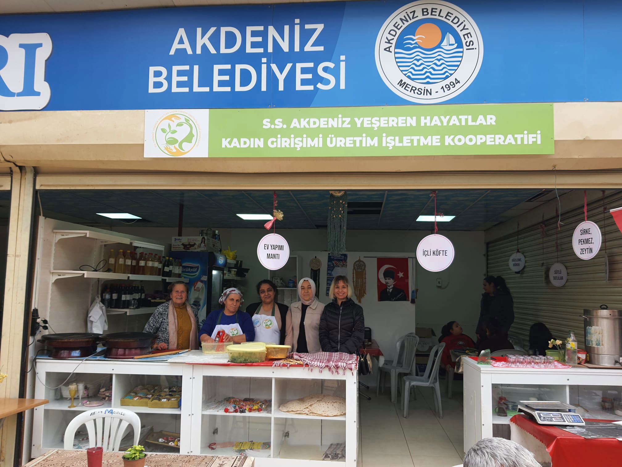 Kadınlarımızın ekonomik ve sosyal açıdan güçlenmesi, dayanışma ve işbirliğini amaçlayan Kadın Kooperatiflerini ziyaret etmeye devam ediyoruz. - fotoğraf 2