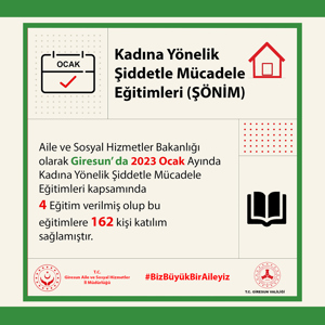 Giresun Aile ve Sosyal Hizmetler İl Müdürlüğü 2023 Ocak Ayı Faaliyetleri - fotoğraf 4