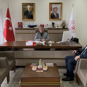 Öz Sağlık İş Sendikası Şube Başkanı Hamza TÜRKMEN İl Müdürlüğümüzü Ziyaret Etti - fotoğraf 1