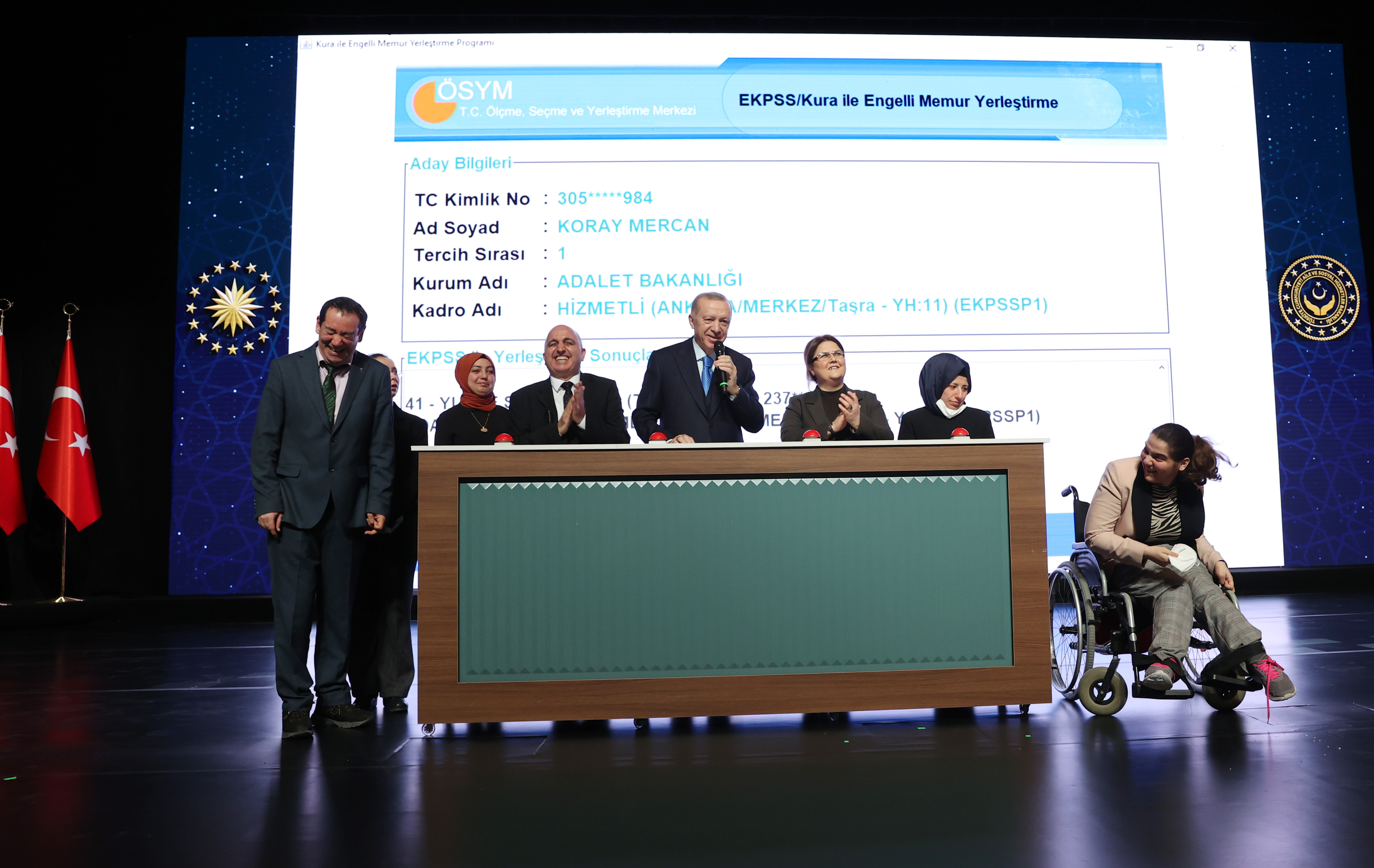 Bakanımız Derya Yanık: “Şubat ayı sonunda Cumhurbaşkanımızın teşrifleriyle 2.323 engelli bireyin kamuya memur olarak yerleştirilmesini gerçekleştireceğiz”