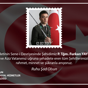 Şehit Piyade Teğmen Furkan YAYLA Şehadetinin Sene-i Devriyesi - fotoğraf 1