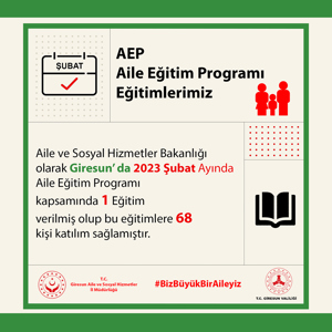 Giresun Aile ve Sosyal Hizmetler İl Müdürlüğü 2023 Şubat Ayı Faaliyetleri - fotoğraf 3