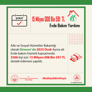 Giresun Aile ve Sosyal Hizmetler İl Müdürlüğü 2023 Şubat Ayı Faaliyetleri - fotoğraf 6