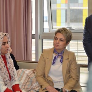Vali Yardımcımız A.Ferhat Özen, İl Müdürümüz Rukiye Eryılmaz ve İl Protokolümüzün  8 Mart Dünya Kadınlar Günü Ziyaretleri - fotoğraf 1
