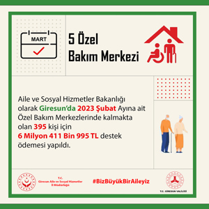 Giresun Aile ve Sosyal Hizmetler İl Müdürlüğü 2023 Mart Ayı Ödemeleri - fotoğraf 5