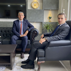 Giresun Güce Kaymakamı İbrahim Zahid AHAT İl Müdürümüz Mustafa MODAOĞLU’nu Ziyaret Etti - fotoğraf 1