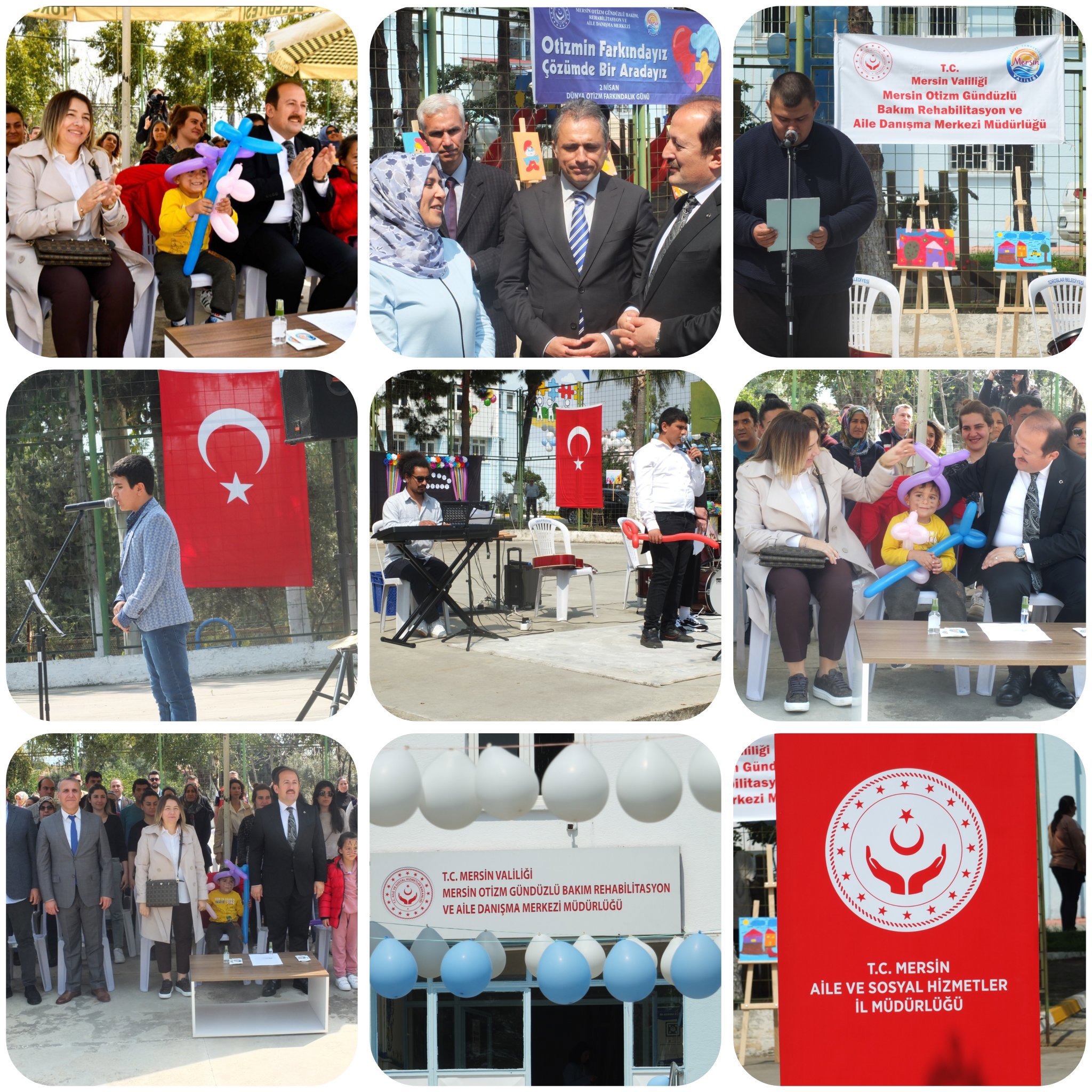 #MersinOtizmGündüzlüBakımMerkezi'mizde Valimiz Sn.Ali Hamza Pehlivan ve eşinin katılımıyla özel çocuklarımız ve fedakar aileleri ile biraraya geldiğimiz program düzenlendi.  - fotoğraf 1