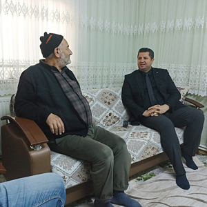 İl Müdürümüz Serdar Demirci, Şehidimiz Adem Akpınar’ın ailesinin Gönül Sofrasına Misafir Oldu. - fotoğraf 2