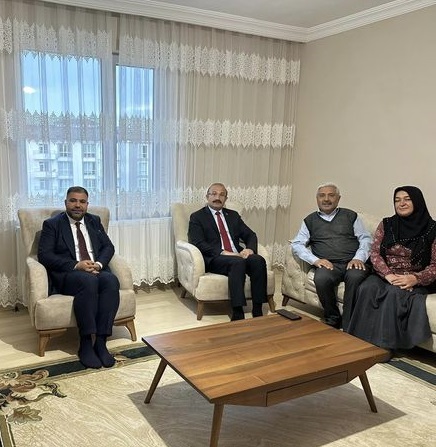 ''Biz Büyük Bir Aileyiz, Şehit Yakınlarımızla Birlikteyiz" Projesi Kapsamında Aaziz Şehidimiz Bayram Karadaş'ın Ailesi Ziyaret Edildi