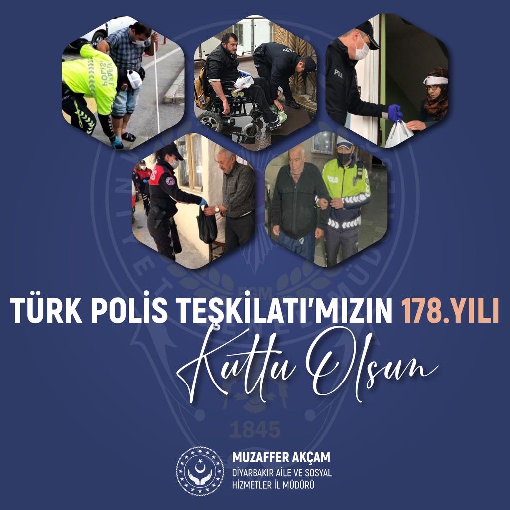 İl Müdürümüz Sn. Muzaffer AKÇAM'ın Polis Haftası Mesajı