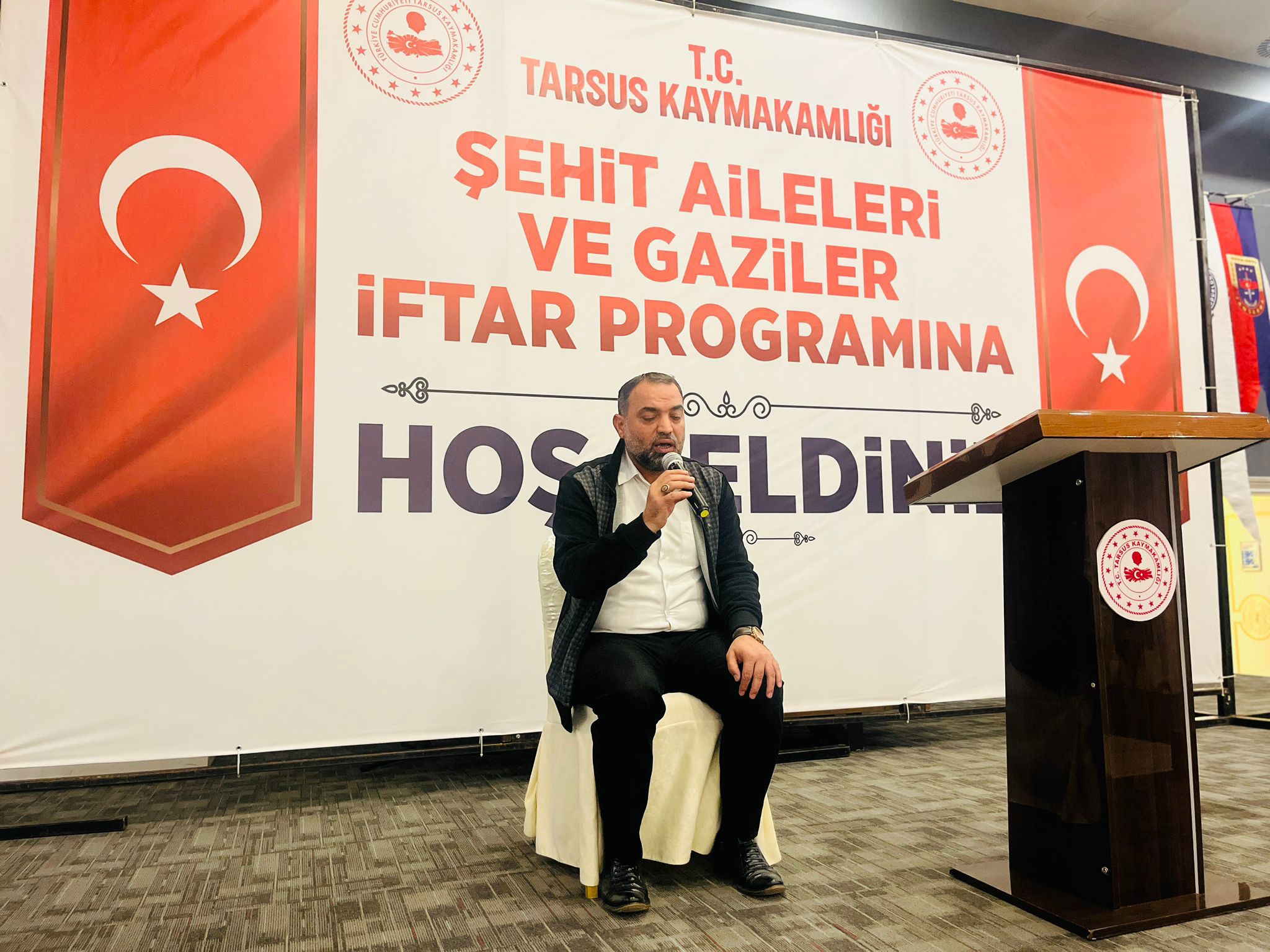 Tarsus Kaymakamlığı tarafından verilen iftar yemeğinde ilçe kaymakamımız, aziz şehitlerimizin aileleri ve kahraman gazilerimiz ile bir araya geldik.  - fotoğraf 3