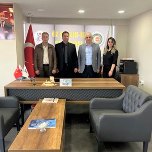 İl Müdürümüz Serdar Demirci’ den, Öz Sağlık ve Sosyal Hizmet İşçileri Sendikası Erzincan Şube Başkanı Metin Bulut’a ziyaret. - fotoğraf 2