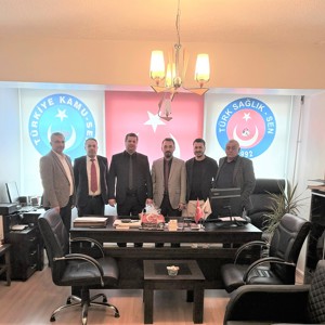 İl Müdürümüz Serdar Demirci’ den, Türk Sağlık-Sen Erzincan İl Başkanı Ahmet Han Gülırmak’a ziyaret. - fotoğraf 2