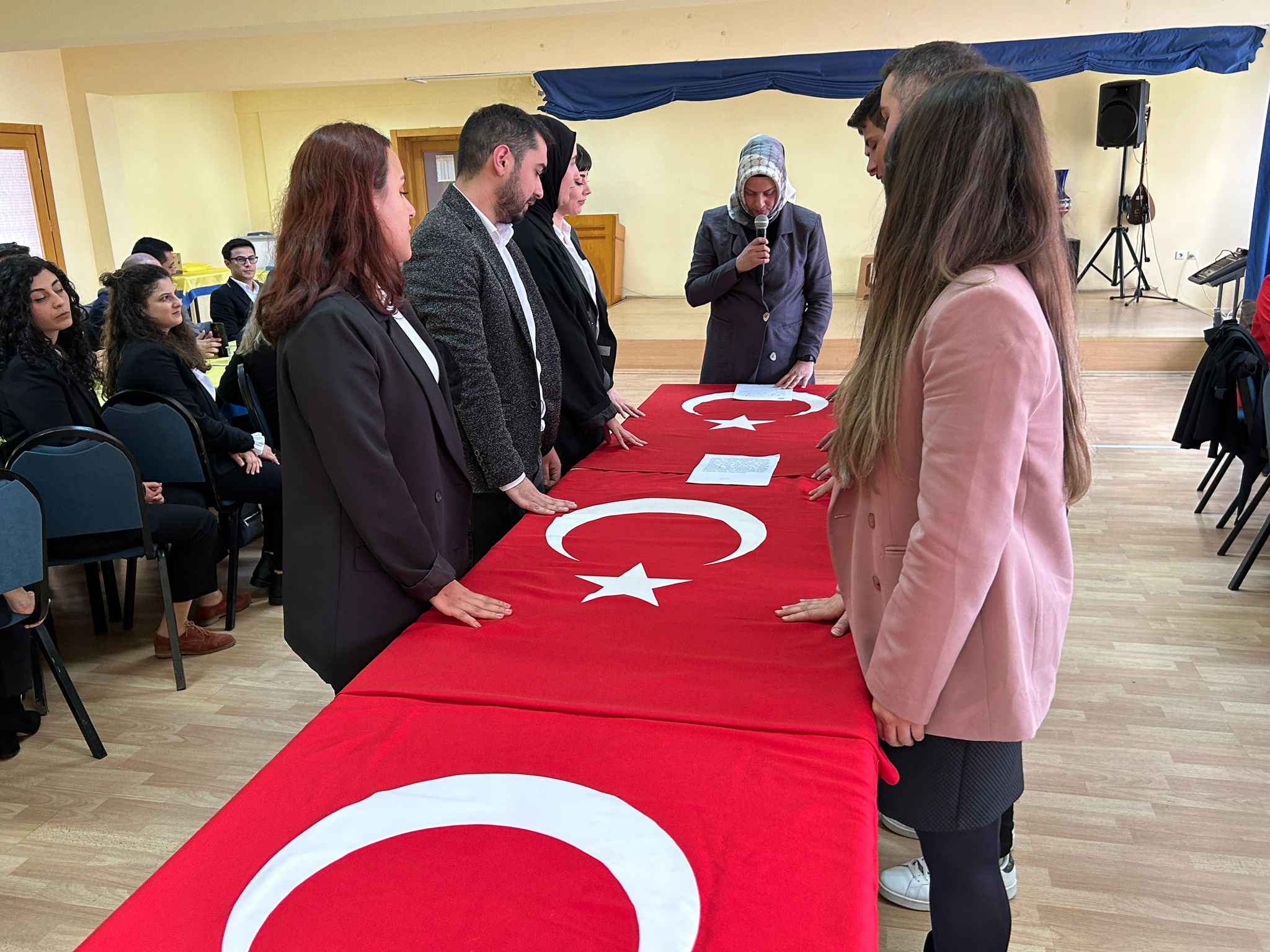 4/B Sözleşmeli Personellerimiz yemin ederek memuriyete adım attı.