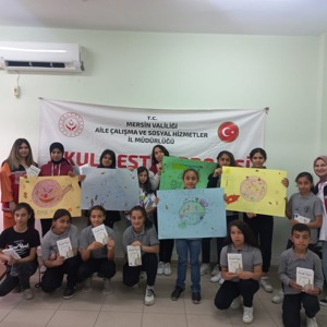 Okul Destek Projesi  çocuklarımız, #TarsusSHM'de misafir edilerek "Kitap Okuma Halkası'' etkinliği düzenlenmiştir. - fotoğraf 2