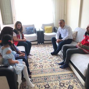 #Yenişehir ve #Akdeniz  İlçemizde ikamet eden Mol ve Özdemir ailelerimizi, İl müdürümüz,il müdür yardımcımız ve Akdeniz Sosyal Hizmet Merkezi Müdürümüz ile ziyaret ettik.  - fotoğraf 2