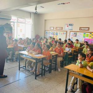 #ToroslarSHM, Halkkent İlkokulu öğrencilerine “Teknoloji Bağımlılığı, Ekolojik Okuryazarlık ve İklim Değişiklikleri” konularında eğitim vermiştir. - fotoğraf 2