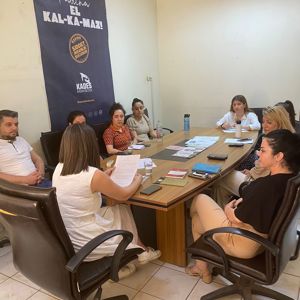 Kadın konukevi ve Şönim meslek elemanlarına,Mersin Barosu Kadın Hakları Merkezi Avukatı, #6284SayılıKanun kapsamında 'Hukuki Destek' eğitimi vermiştir.  - fotoğraf 1