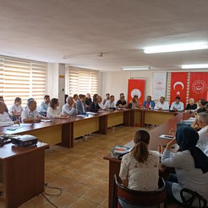 İl Müdürümüz başkanlığında SHM müdürlerimiz ve birim sorumlularımızın katılımıyla Shm iş ve işleyişi, değerlendirme ve planlama toplantısı düzenlendi.  - fotoğraf 2