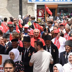 95 Kilometrelik “Onurlu ve Gururlu Atatürk ve İstiklal Yolu Yürüyüşü” yapıldı. - fotoğraf 9