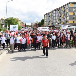 95 Kilometrelik “Onurlu ve Gururlu Atatürk ve İstiklal Yolu Yürüyüşü” yapıldı. - fotoğraf 14