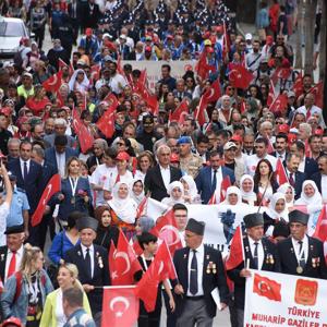 95 Kilometrelik “Onurlu ve Gururlu Atatürk ve İstiklal Yolu Yürüyüşü” yapıldı. - fotoğraf 22