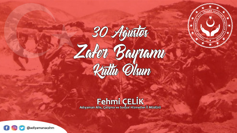 30 AĞUSTOS ZAFER BAYRAMIMIZ KUTLU OLSUN