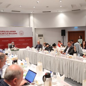 Minister of Family and Social Services Göktaş met with Media Representatives - fotoğraf 2