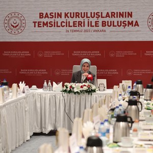 Minister of Family and Social Services Göktaş met with Media Representatives - fotoğraf 4