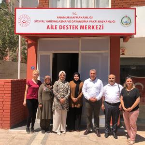 #Anamur ilçemiz #AileSosyalDestekMerkezi'mizi il müdürümüzle ziyaret ettik. Kadınlarımızın emeğiyle ekonomik ve sosyal hayata etkin bir biçimde katıldıklarını görmekten onur duyduk.  - fotoğraf 2