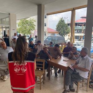 #ToroslarSHM, Kadın İrtibat Birimimiz, Gözne ve Ayvagediği Mahallesi kahvehanelerindeki erkek vatandaşlarımıza ''Kadına Yönelik Şiddetle Mücadele ve Erken Yaşta Zorla Evlilikle Mücadele'' konularında  eğitim verdi. - fotoğraf 2