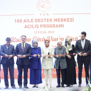 Bakanımız Mahinur Özdemir Göktaş Van'da 100 Aile Destek Merkezi’nin Açılışını Yaptı - fotoğraf 14