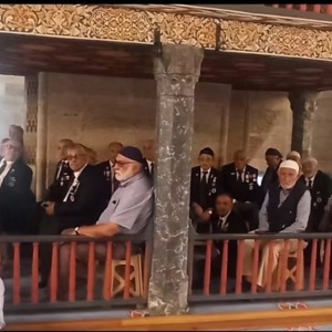 19 Eylül Gaziler Günü etkinlikleri kapsamında Sultan Bayezid Camiinde düzenlen Mevlid programına katıldık. - fotoğraf 2