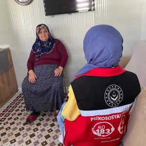 #PsikoSosyalDestek ekiplerimizin depremden etkilenen vatandaşlarımıza ve çocuklarımıza yönelik çalışmaları devam ediyor.   📍 Kahramanmaraş  - fotoğraf 4