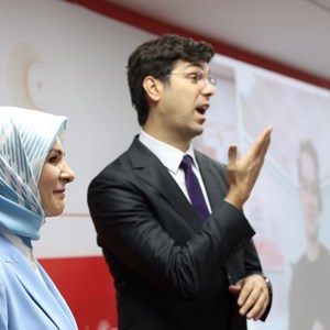 Minister of Family and Social Services Göktaş attended the "AİLEM Barrier-Free Communication Center Launch Ceremony" - fotoğraf 2