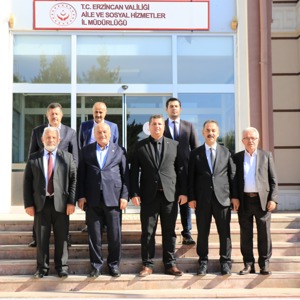 Erzincan Ak Parti Milletvekili Sayın Süleyman Karaman, Ak Parti İl Başkanı Sayın Mehmet Cavit Şireci ve Yönetim Kurulu Üyeleri İl Müdürümüz Sayın Serdar Demirci’yi  Ziyaret Ettiler. - fotoğraf 2