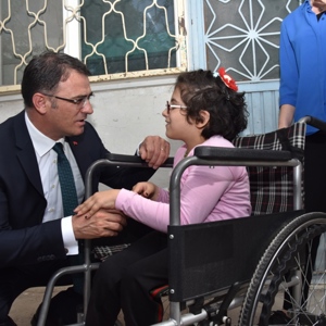 Reşadiye İlçemizde Engelli Ailesine Ziyaret Gerçekleştirildi - fotoğraf 1