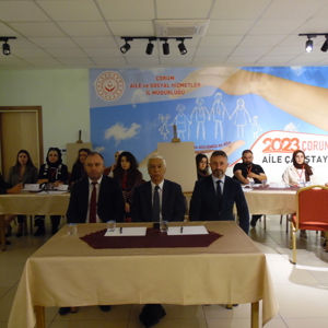 ÇORUM İLİ AİLE ÇALIŞTAYI GERÇEKLEŞTİRİLDİ - fotoğraf 1