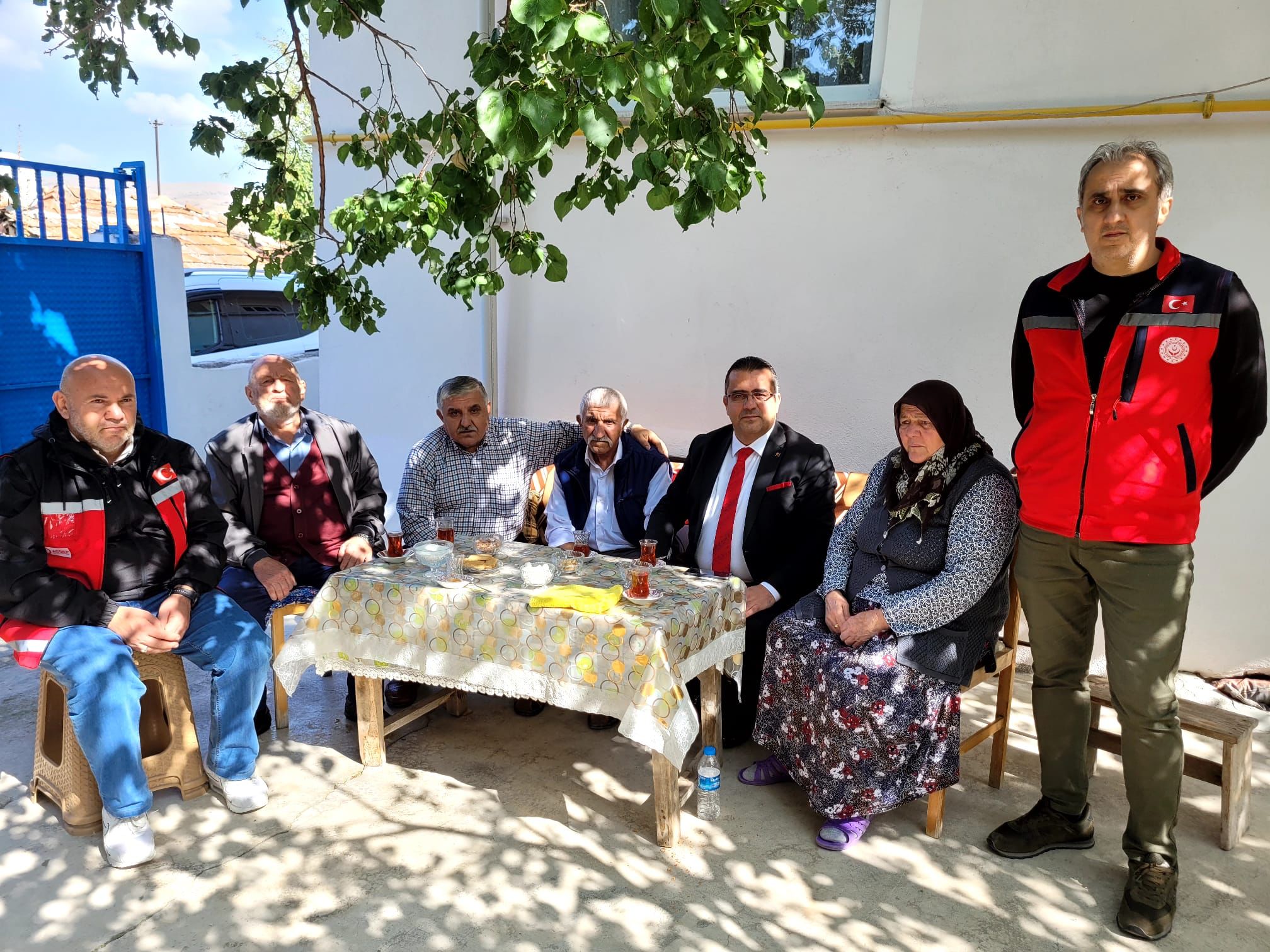 Kıbrıs Gazimiz Mustafa YELKEN'i ziyaret ettik.