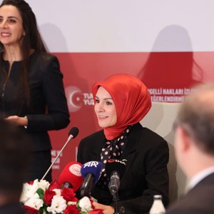Minister Mahinur Özdemir Göktaş attended the Monitoring and Evaluation Board on the Rights of Persons with Disabilities Meeting - fotoğraf 1