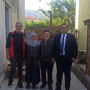 İl Müdür Yardımcımız Gökhan KESKİN ve personellerimiz  Şehit Yakınlarımızı ve gazimizi ziyaret ettiler. - fotoğraf 1