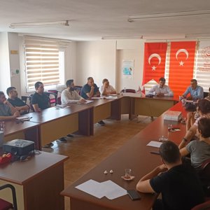İl Müdürlüğümüz #ÇocukHizmetleriBirimimiz, Shm'lerde görev yapan 'Korunmaya Muhtaç Çocuk' Birimi personelleri ile Çocuk kuruluşları sosyal servislerinde görev yapan meslek elemanları ile değerlendirme ve planlama toplantısı yaptı. - fotoğraf 1