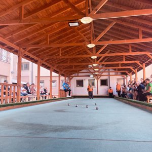 Cumhuriyetimizin 100.Yıl Kutlamaları kapsamında, gençlerimiz ve huzurevlerimizde kalan büyüklerimizin #Bocce maçı, kıyasıya rekabet kıyasıya heyecan🏐☺️  - fotoğraf 1