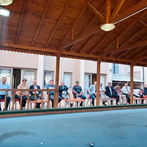 Cumhuriyetimizin 100.Yıl Kutlamaları kapsamında, gençlerimiz ve huzurevlerimizde kalan büyüklerimizin #Bocce maçı, kıyasıya rekabet kıyasıya heyecan🏐☺️  - fotoğraf 2