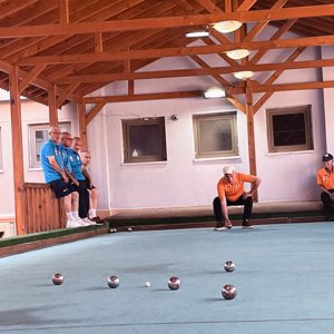 Cumhuriyetimizin 100.Yıl Kutlamaları kapsamında, gençlerimiz ve huzurevlerimizde kalan büyüklerimizin #Bocce maçı, kıyasıya rekabet kıyasıya heyecan🏐☺️  - fotoğraf 3