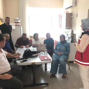 #ErdemliSHM, Barbaros Ortaokulu öğrenci ve öğretmenlerine ''Dijital Bağımlılık, #ÇocukHakları ve Ekolojik Okuryazarlık'' konularında eğitim verdi.     - fotoğraf 2